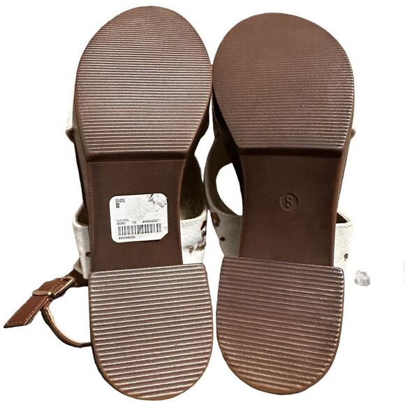 Versona Embroidered and Beaded Platform Sandals Size 8 NWOB - Picture 11 of 14